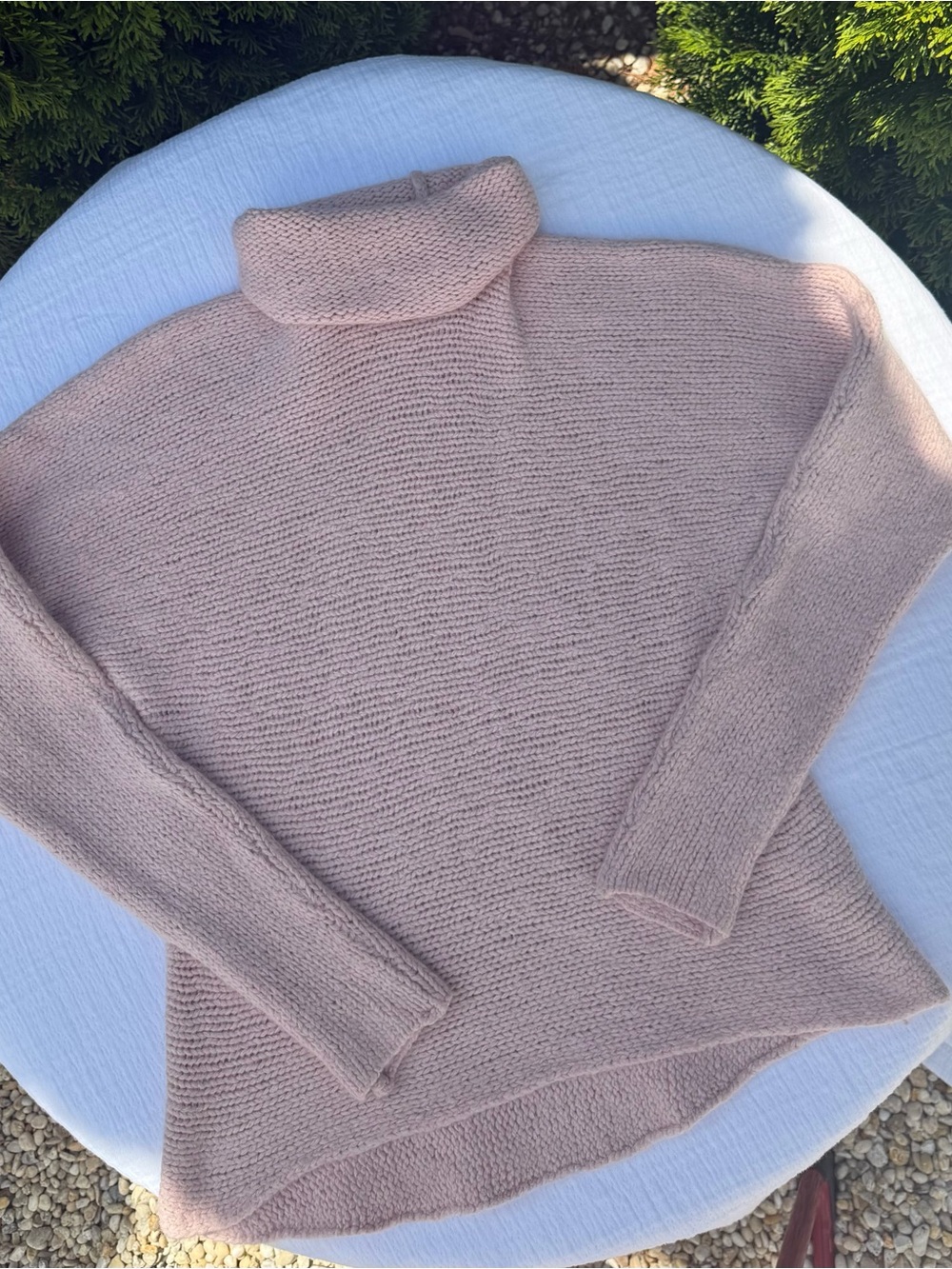 Ralph Lauren Soft Pink Turtleneck Sweater